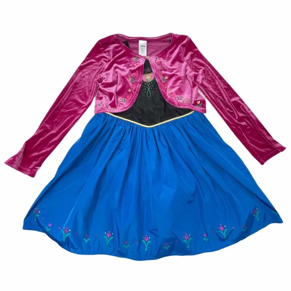 jumping beans Other - Disney Jumping Beans Frozen Anna Costume Dress Bolero Cardigan Girls 6/6X